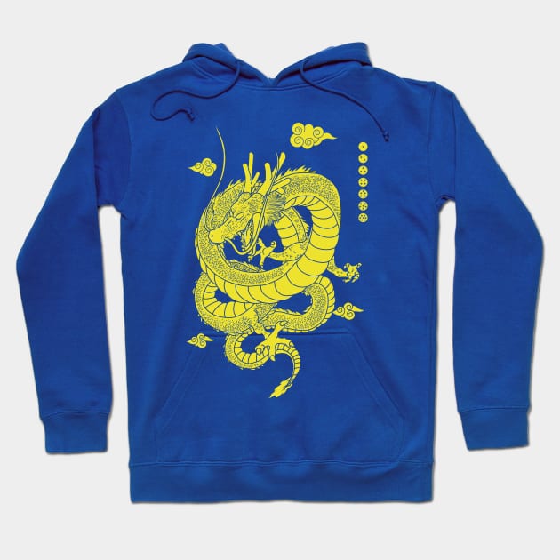 Shenlong-Yellow Hoodie by Jelly89